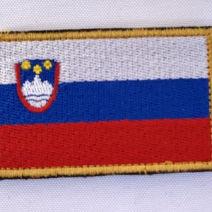 NAŠITEK SLOVENSKA ZASTAVA Z JEŽEK TRAKOM