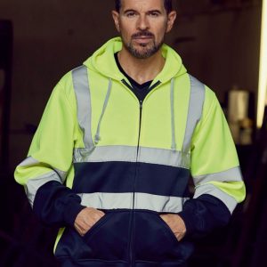 HI VIS PULOVER Z KAPUCO 07