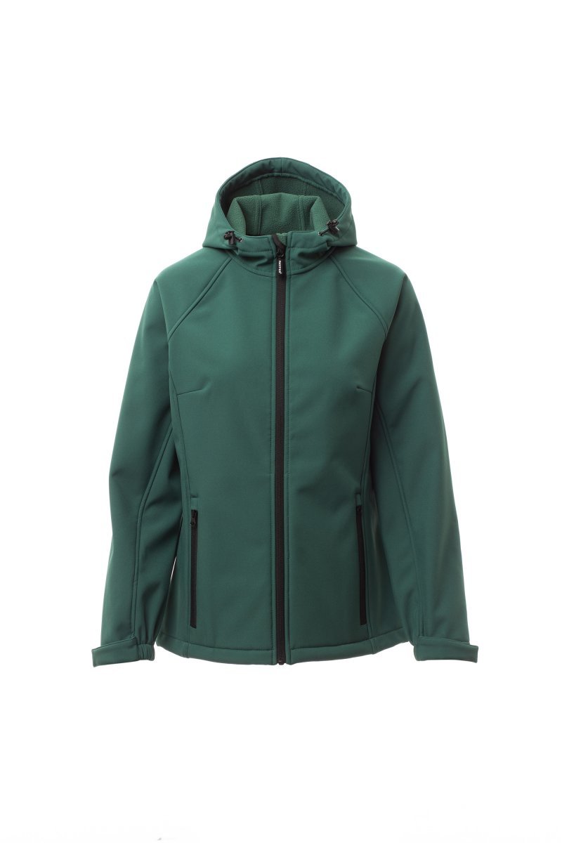 Ženska softshell jakna GALE LADY – Zelena