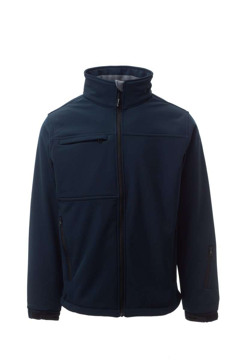 Moška softshell jakna ALASKA – Mornarsko modra