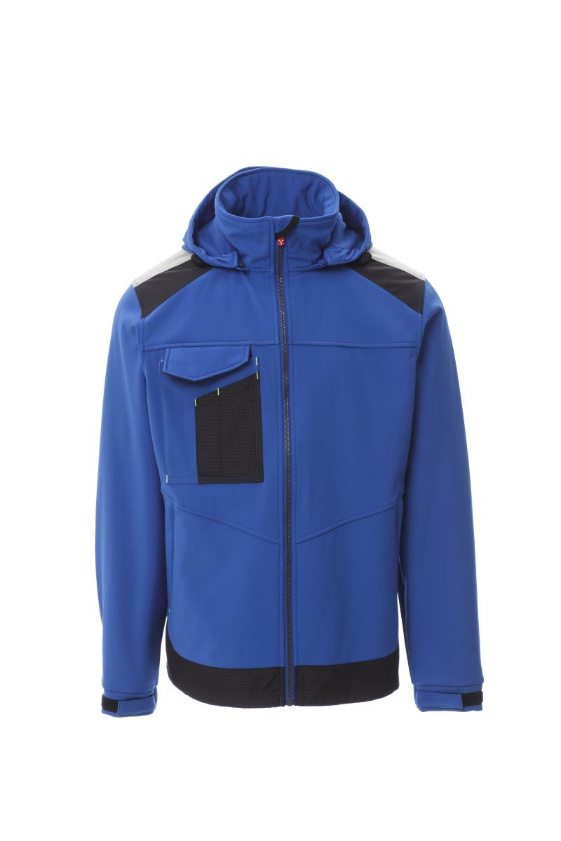 Moška softshell jakna PERFORMER 2.0 – Kraljevsko modra / Črna