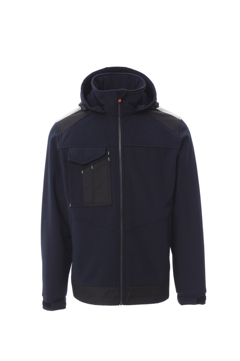 Moška softshell jakna PERFORMER 2.0 – Mornarsko modra / Črna