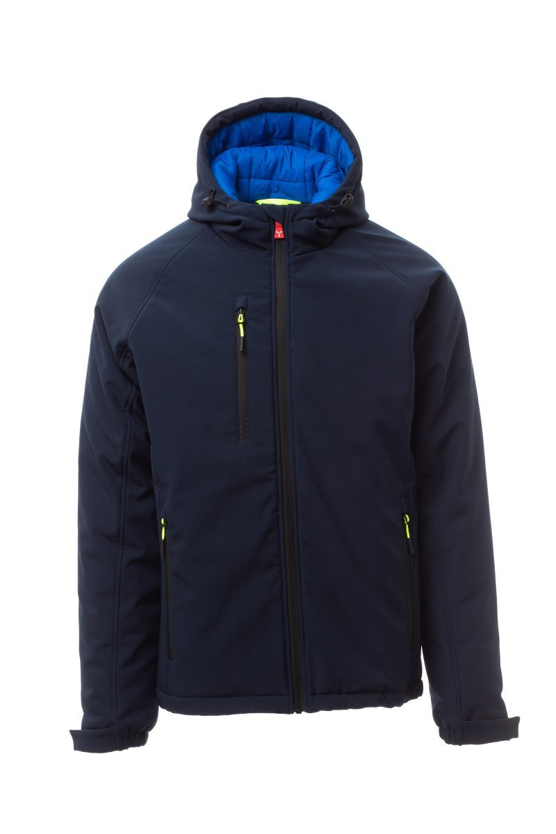 Moška softshell jakna GALE PAD – Mornarsko modra / Kraljevsko modra