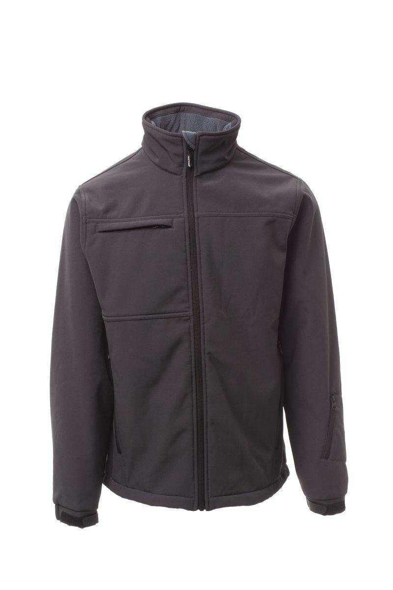 Moška softshell jakna ALASKA – Antracitna
