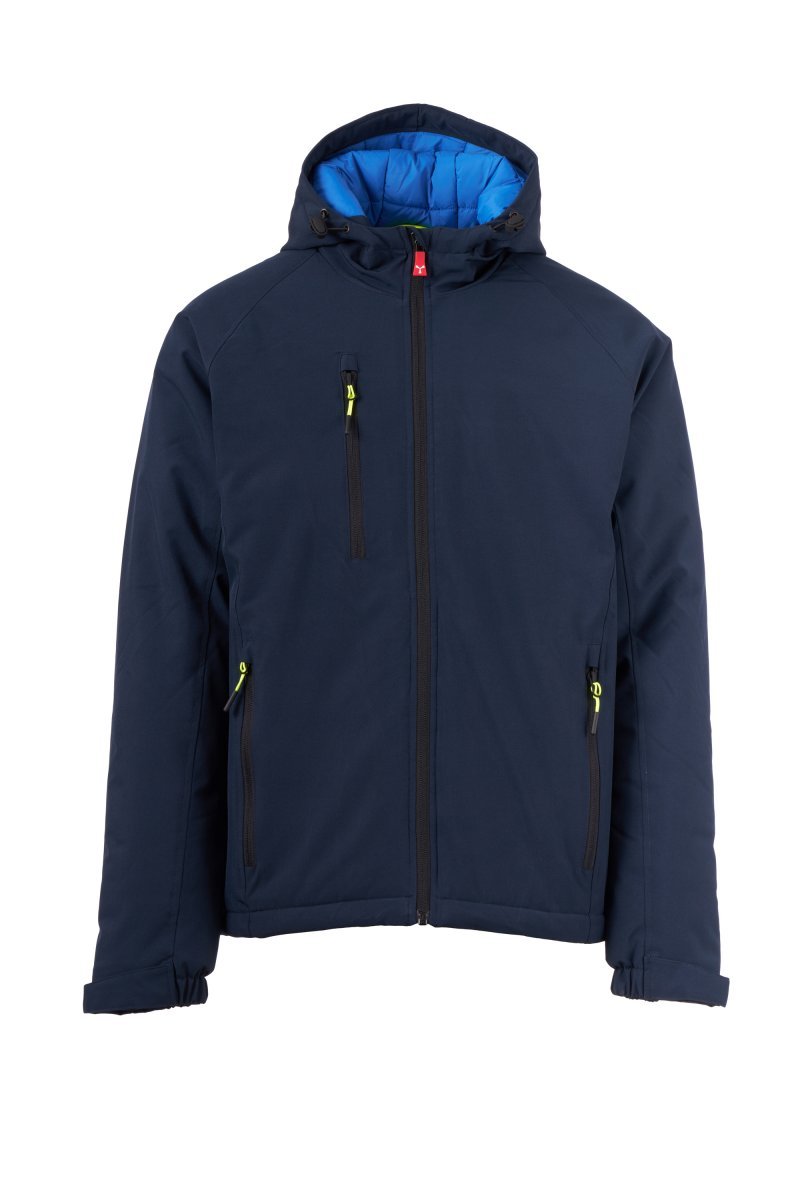 Moška softshell jakna GALE ULTRALITE PAD 140 – Mornarsko modra / Kraljevsko modra