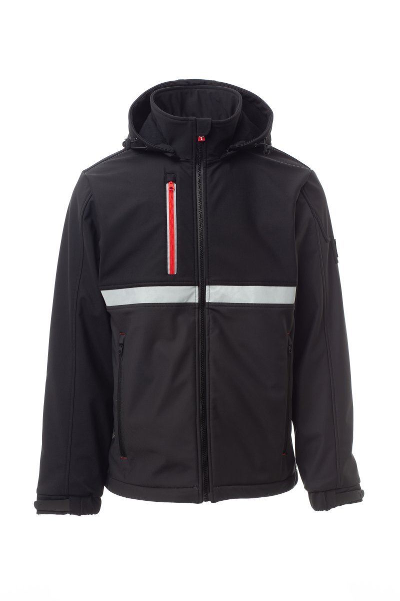 Moška softshell jakna WISE – Antracitna / Črna
