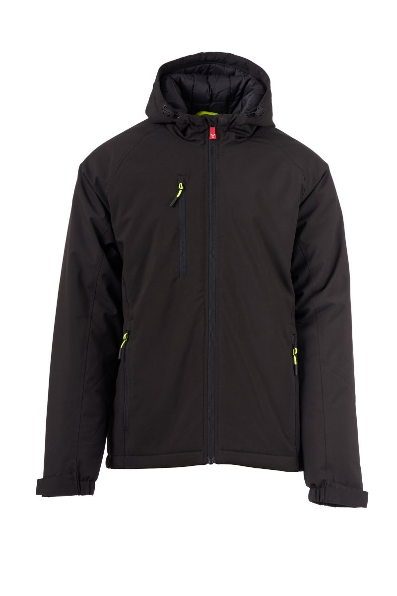 Moška softshell jakna GALE ULTRALITE PAD 140 – Črna / Črna