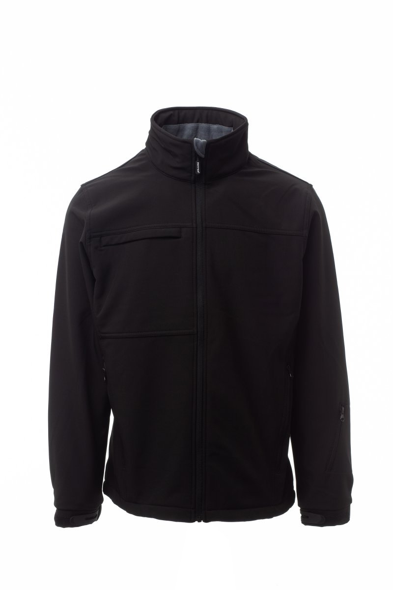 Moška softshell jakna ALASKA – Črna