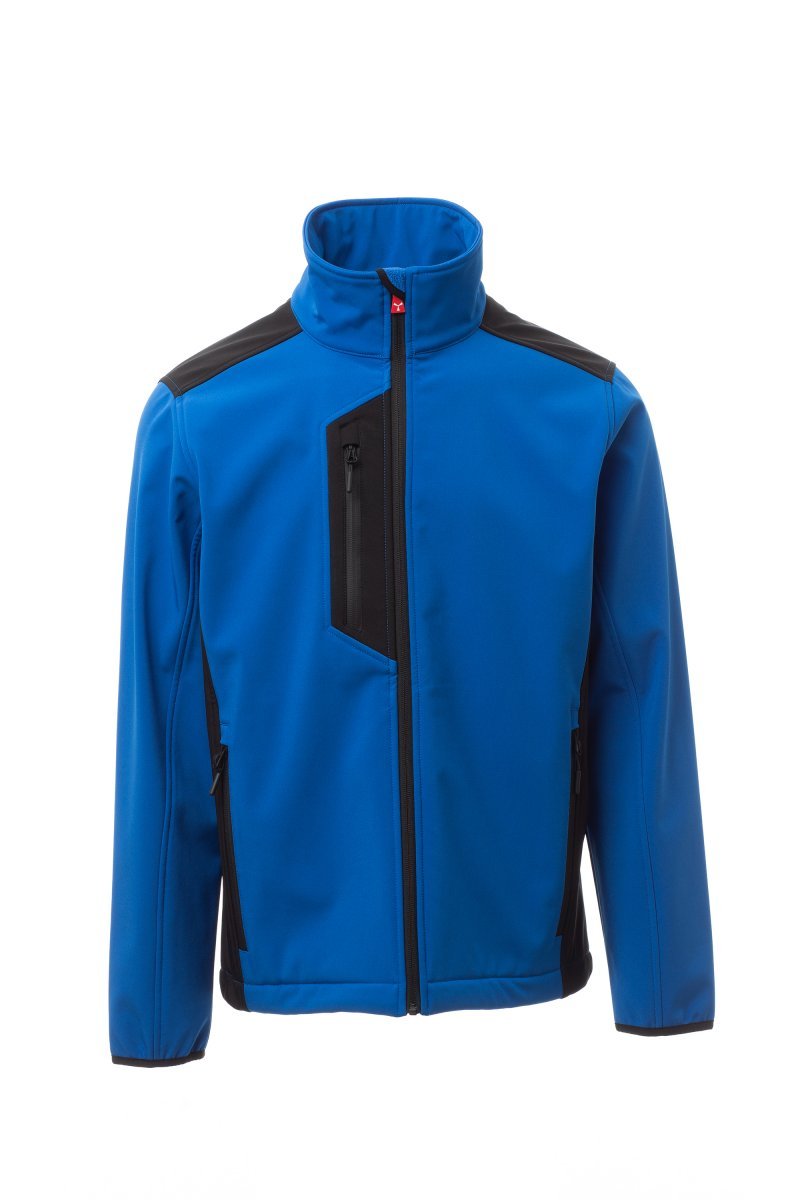 Moška softshell jakna GALWAY – Kraljevsko modra / Črna