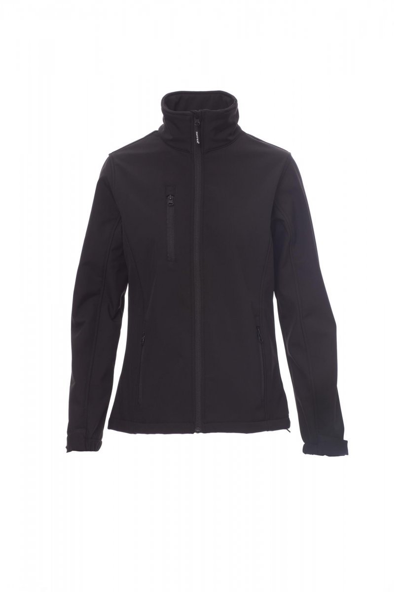 Ženska softshell jakna DUBLIN LADY – Črna