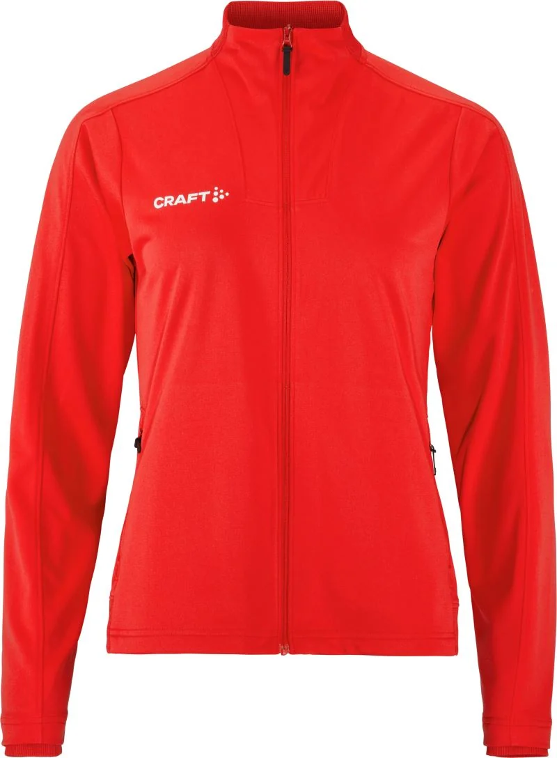 Craft Evolve 2.0 Full Zip Jacket – ženski – živo rdeča