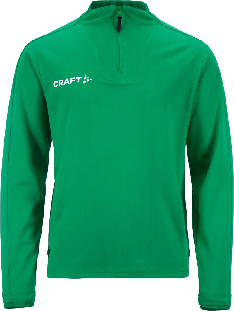 Craft Evolve 2.0 Half Zip – otroški – ekipno zelena