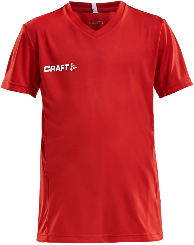 Craft Squad Go Jersey Solid – otroški – živo rdeča