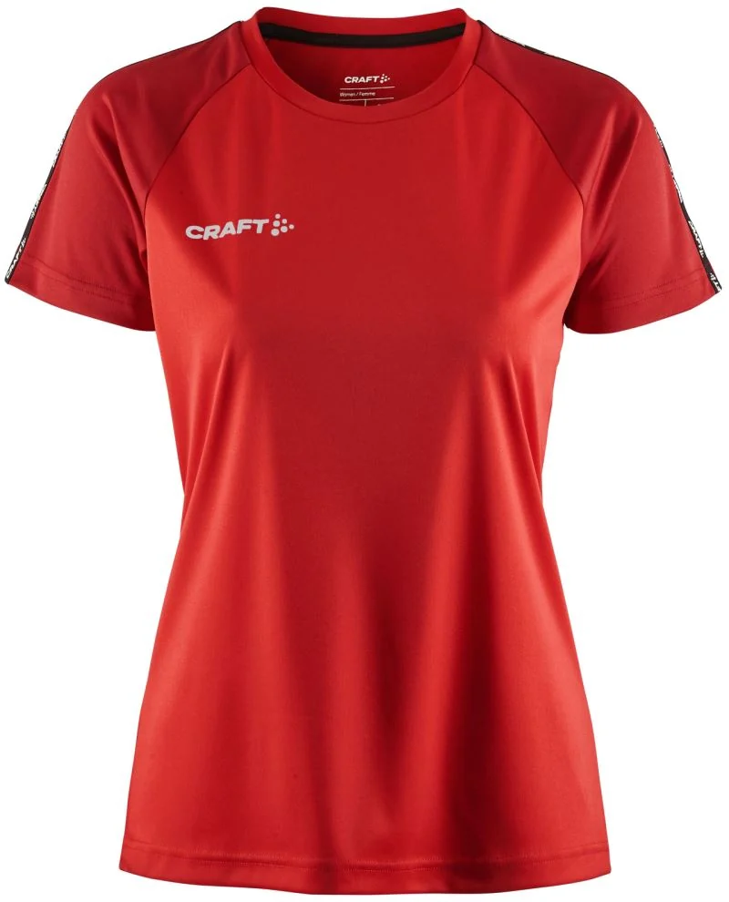 Craft Squad Go Contrast Jersey – ženski – živo rdeča / Express