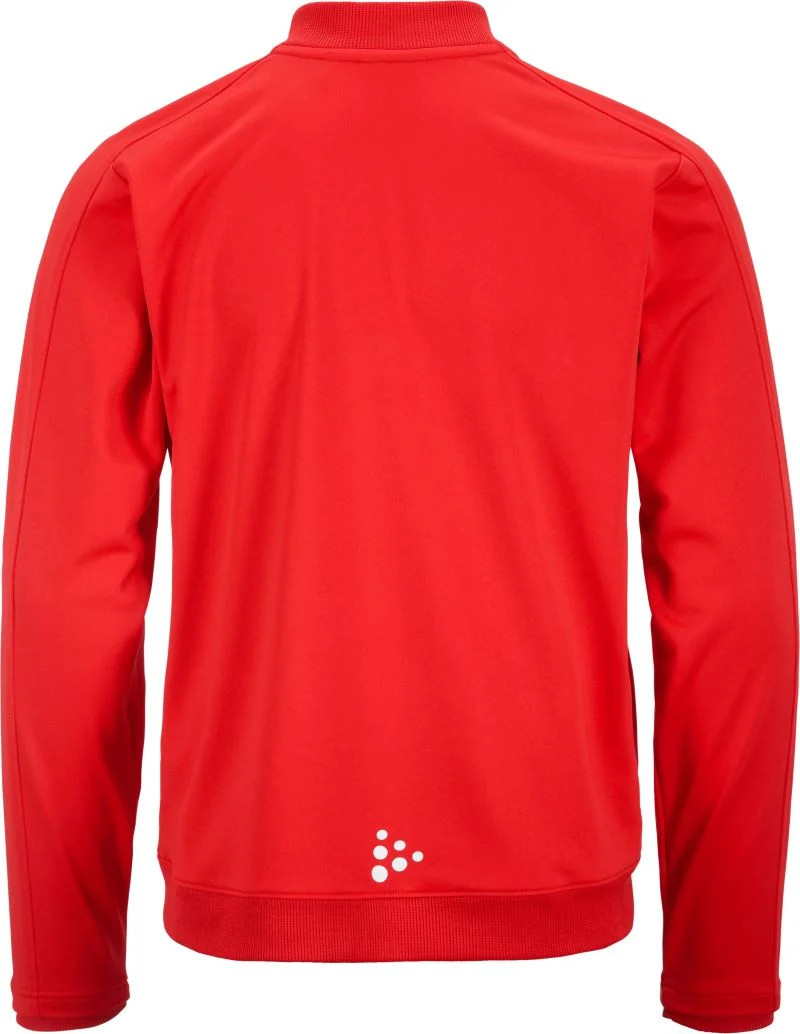 Craft Evolve 2.0 Half Zip – otroški – živo rdeča – zadaj