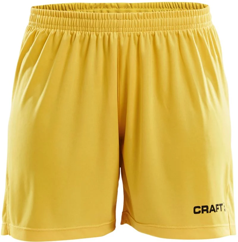 Craft Squad Go Short Solid – ženski – rumena (Sweden Yellow)