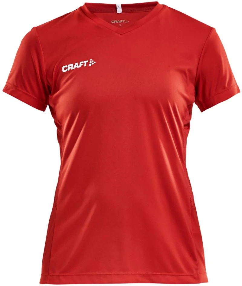 Craft Squad Go Jersey Solid – ženski – živo rdeča