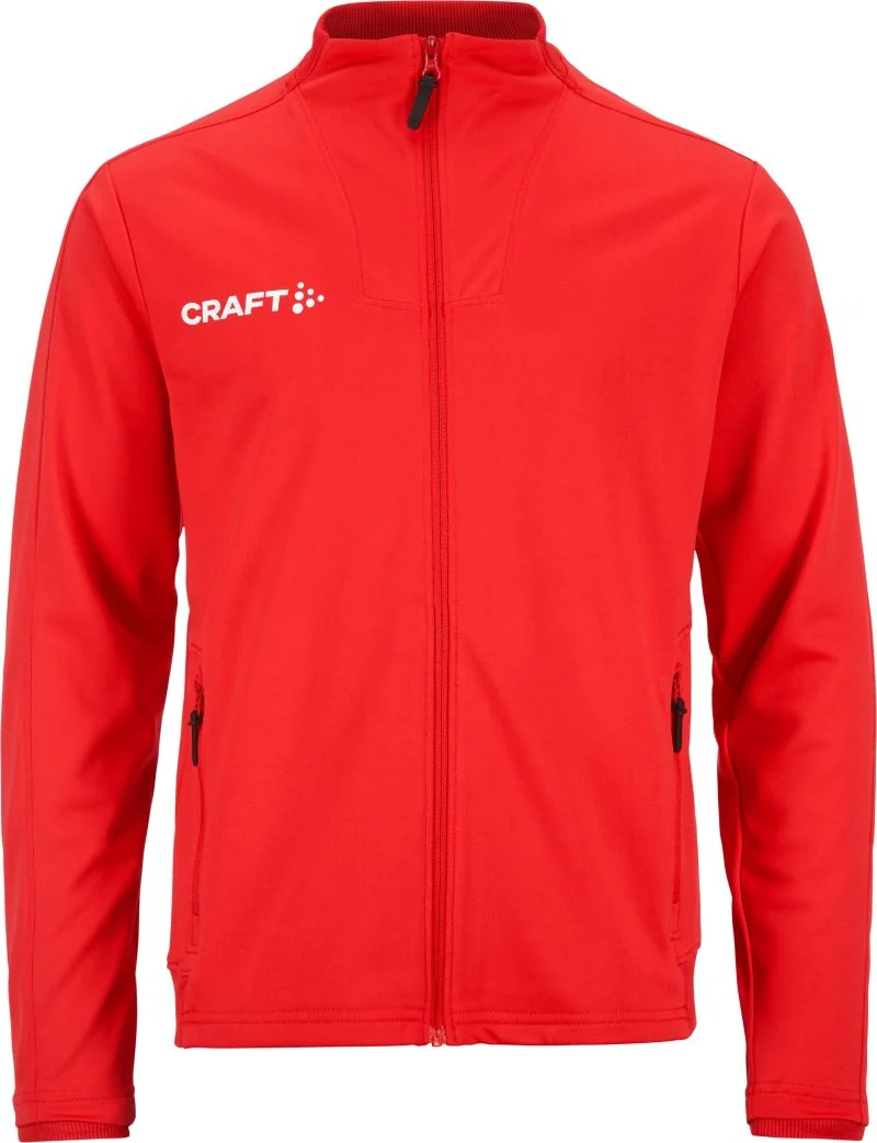 Craft Evolve 2.0 Full Zip Jacket – otroški – živo rdeča