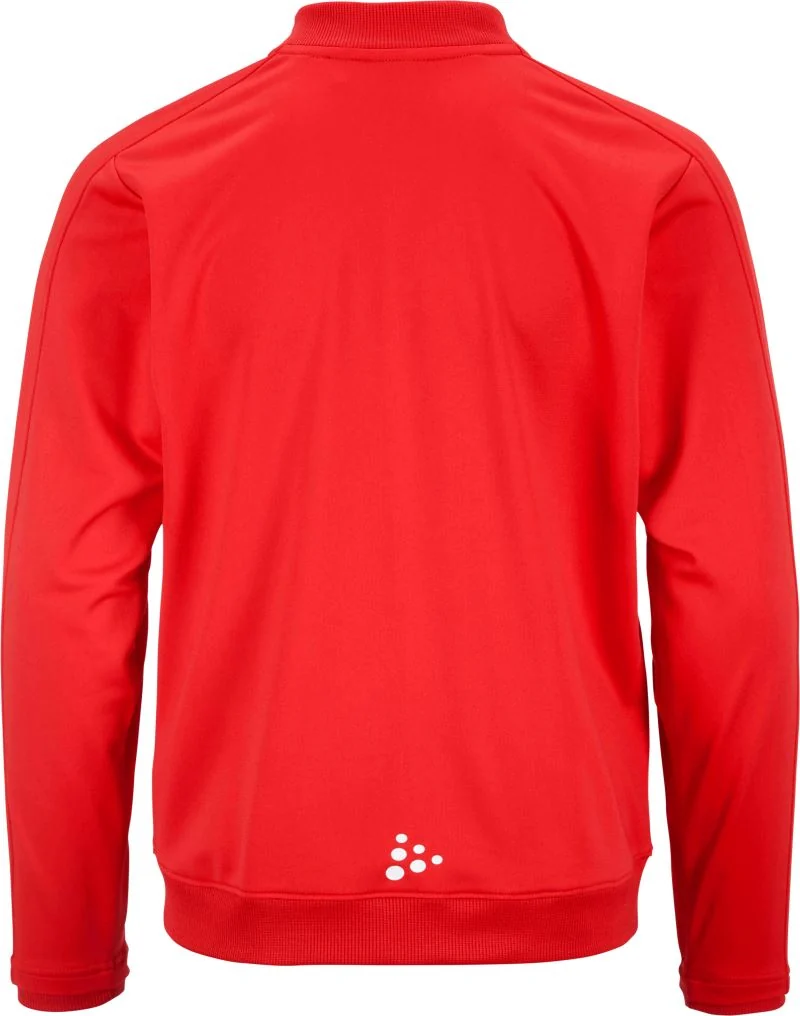 Craft Evolve 2.0 Full Zip Jacket – otroški – živo rdeča – zadaj