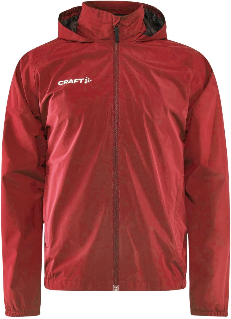 Craft Evolve Rain Jacket – moški – živo rdeča