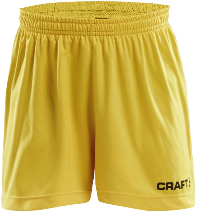 Craft Squad Go Short Solid – otroški – rumena (Sweden Yellow)